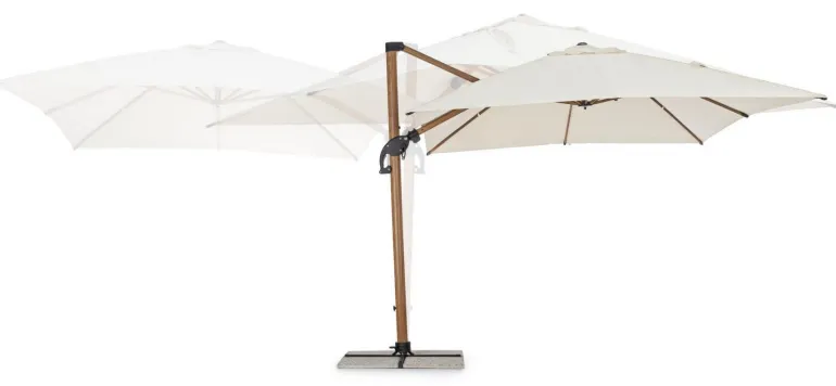 OMBRELLONE IN ALLUMINIO 3X4 BEIGE - ORION