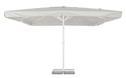 OMBRELLONE IN ALLUMINIO 4X4 BIANCO GRIGIO - ALGHERO