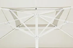 OMBRELLONE IN ALLUMINIO 4X4 BIANCO GRIGIO - ALGHERO