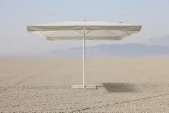 OMBRELLONE IN ALLUMINIO 4X4 BIANCO GRIGIO - ALGHERO