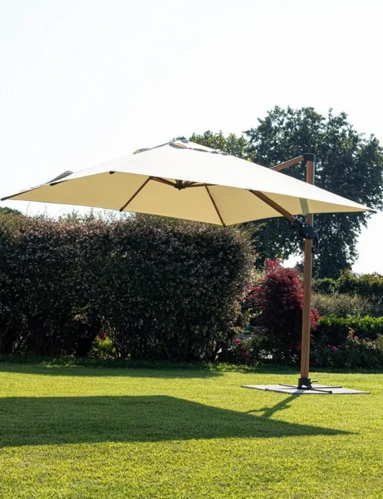 OMBRELLONE IN ALLUMINIO 3X3 BEIGE - ORION