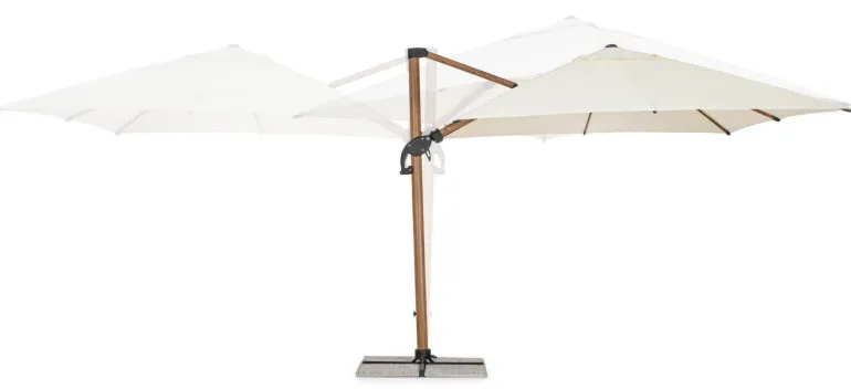 OMBRELLONE IN ALLUMINIO 3X3 BEIGE - ORION