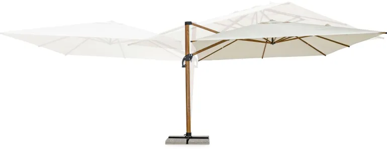 OMBRELLONE IN ALLUMINIO 4X4 BEIGE - ORION