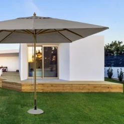 OMBRELLONE IN ALLUMINIO 3X4 TORTORA - ECLIPSE