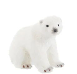 ORSO ALASKA SEDUTO BIANCO S