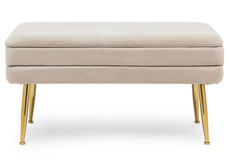 PANCA CONTENITORE BEIGE - PAVLINA