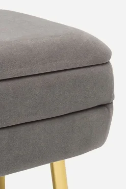 PANCA CONTENITORE GRIGIO SCURO - PAVLINA