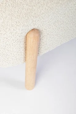 PANCA EFFETTO BOUCLE' NATURALE - DAYLA