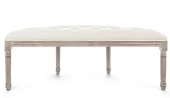 PANCA IN TESSUTO NATURALE - TILDE