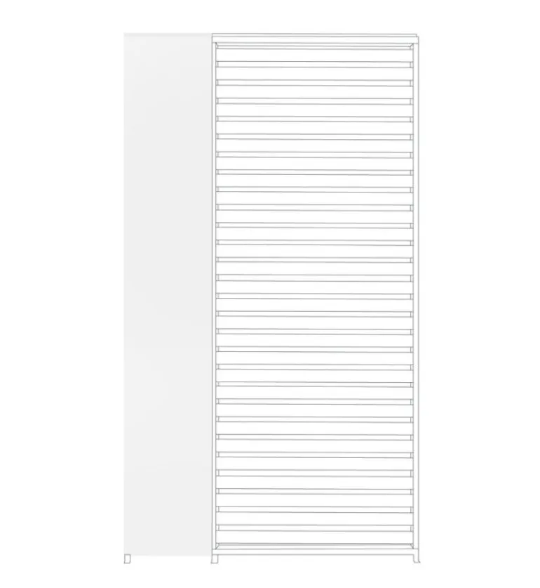 PANNELLO VERTICALE PERGOLA OCEAN BIANCO