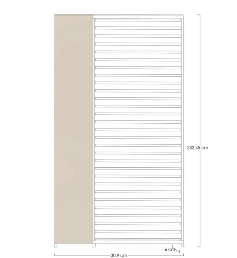 PANNELLO VERTICALE PERGOLA OCEAN SETA