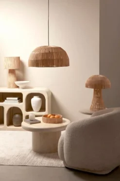 PARALUME LAMPADA TAV. BAGAN NATURALE H54