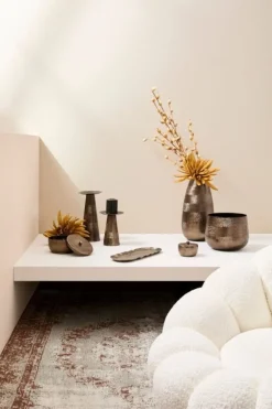 P.CANDELA CLAMP NERO H30,5