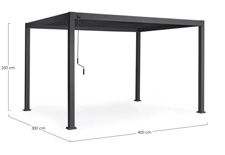 PERGOLA OCEAN 3X4 ANTRACITE