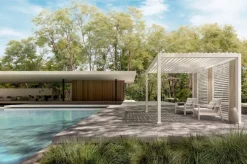 PERGOLA OCEAN 3X3 BIANCO