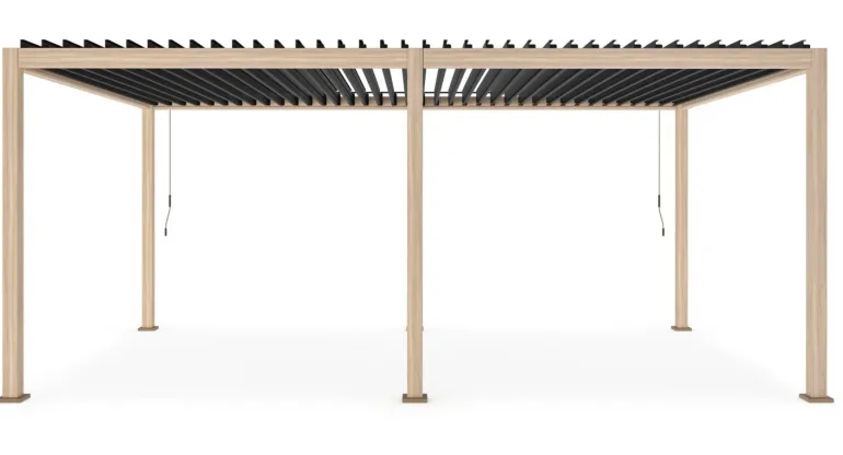 PERGOLA OCEAN 3.6X6 NATURAL-ANTRACITE