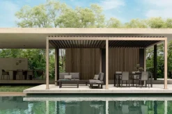 PERGOLA OCEAN 3.6X6 NATURAL-ANTRACITE