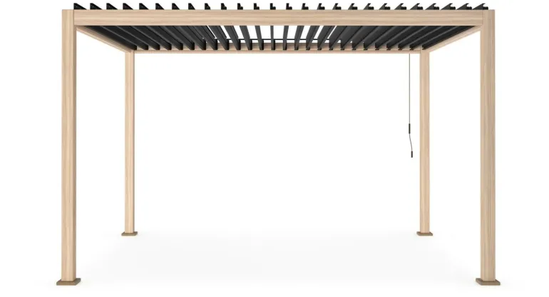 PERGOLA OCEAN 3X4 NATURAL-ANTRACITE