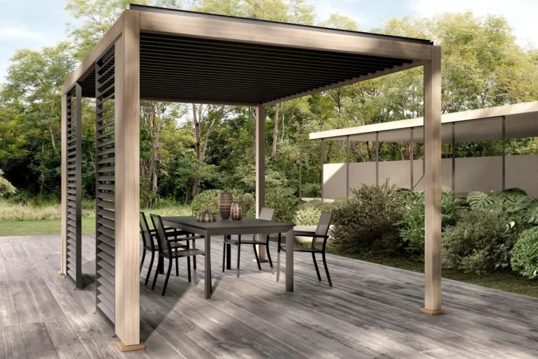 PERGOLA OCEAN 3X4 NATURAL-ANTRACITE
