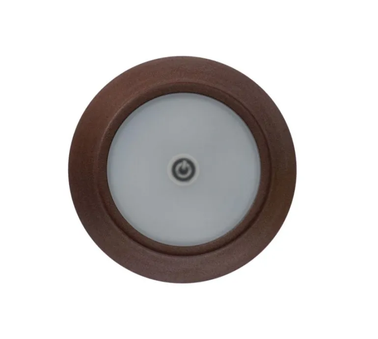 PIANTANA LED ETNA MARRONE H115