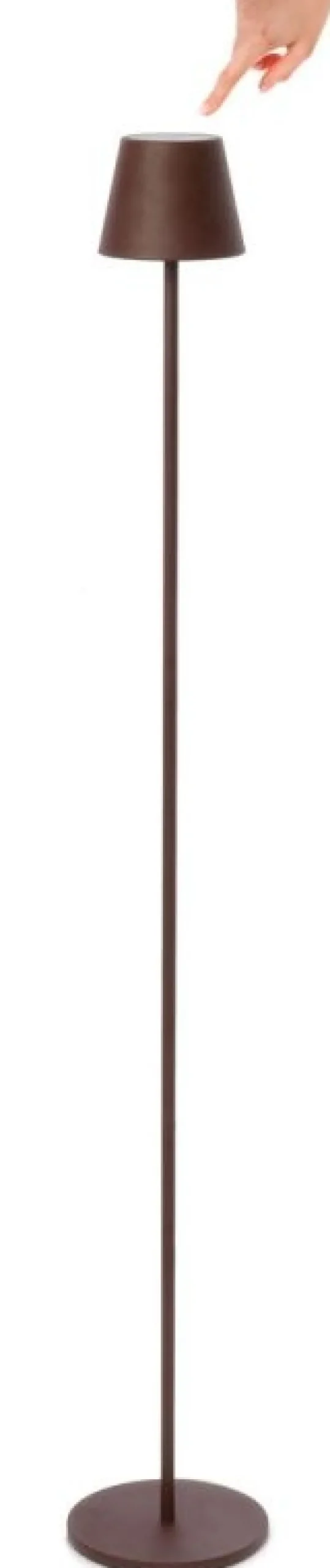 PIANTANA LED ETNA MARRONE H115