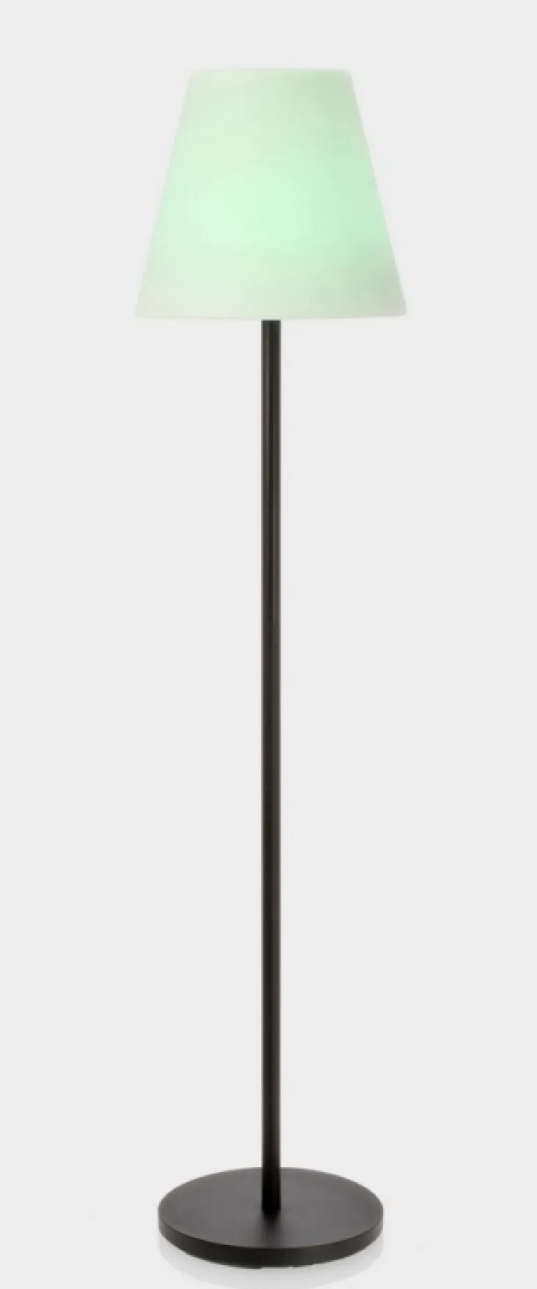 PIANTANA SOLAR LED SPEAKER PE NERO H150