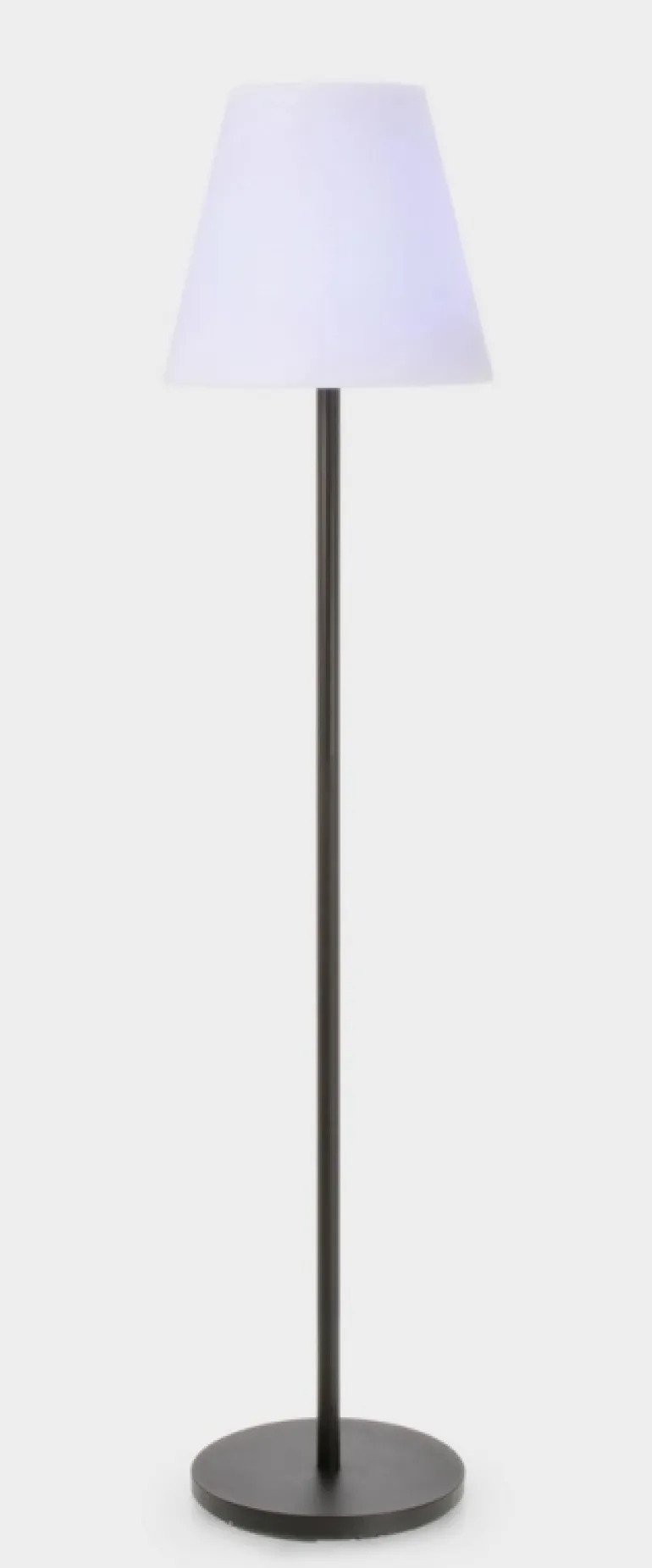 PIANTANA SOLAR LED SPEAKER PE NERO H150