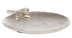 PIATTO DECOR ALEXIS ARGENTO D22