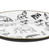 PIATTO DECORATIVO AFRICA PORC D35