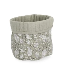 P.OGGETTI HELOISE BIANCO-VERDE D17X18H