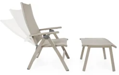 POGGIAPIEDI IN ALLUMINIO IMPILABILE TORTORA GK51 - VICTOR