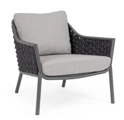 POLTRONA ANTRACITE QS22/GRAPHITE - EVERLY