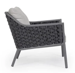 POLTRONA ANTRACITE QS22/GRAPHITE - EVERLY