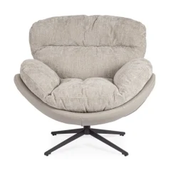 POLTRONA ADINDA GRIGIO SCURO/TORTORA