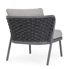 POLTRONA ANTRACITE QS22/GRAPHITE - HARLOW