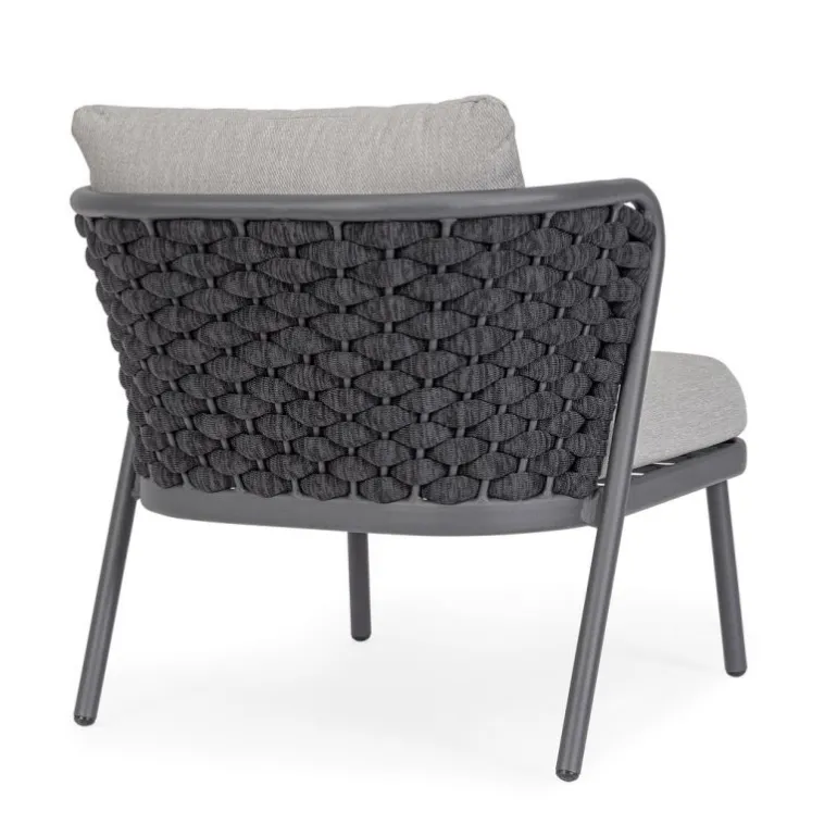 POLTRONA ANTRACITE QS22/GRAPHITE - HARLOW