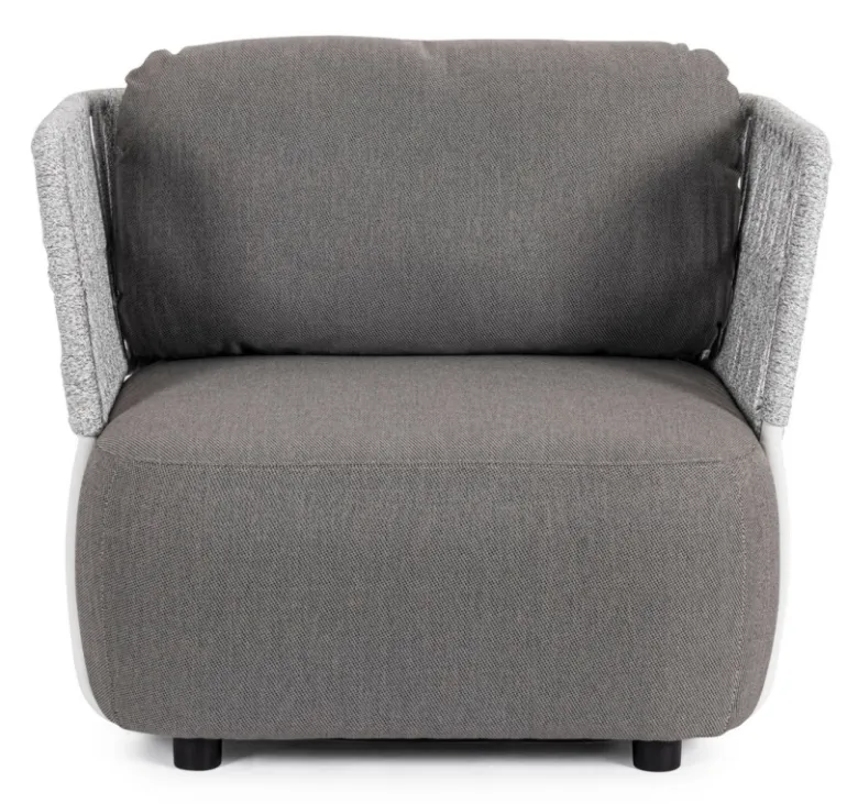 POLTRONA BIANCO/GRIGIO - PALMER