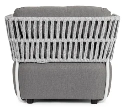 POLTRONA BIANCO/GRIGIO - PALMER