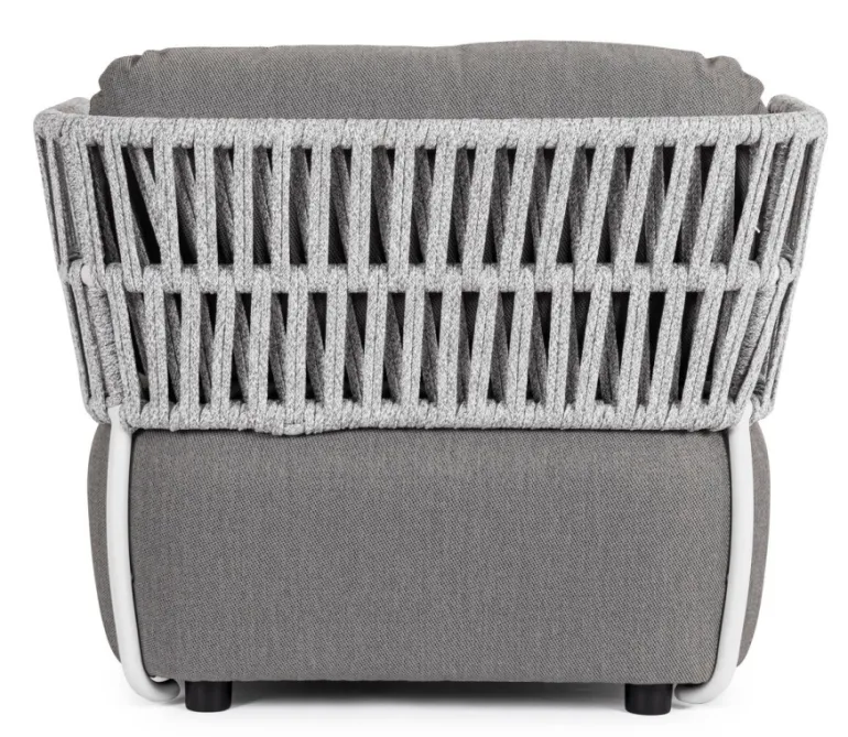 POLTRONA BIANCO/GRIGIO - PALMER