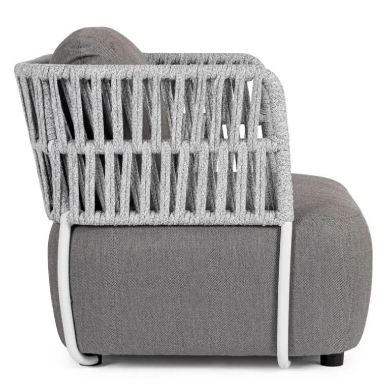 POLTRONA BIANCO/GRIGIO - PALMER