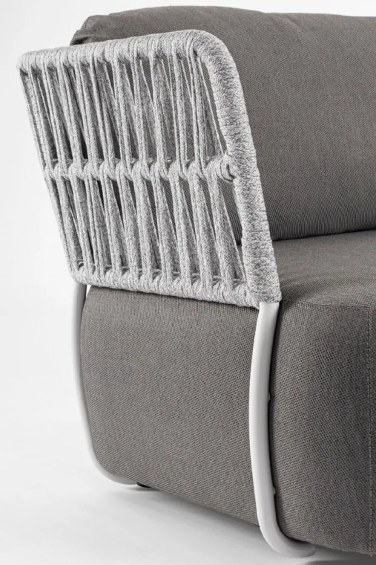 POLTRONA BIANCO/GRIGIO - PALMER