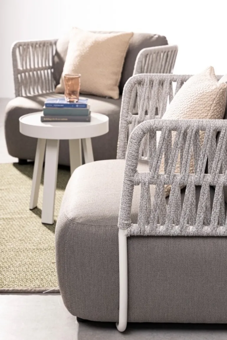 POLTRONA BIANCO/GRIGIO - PALMER