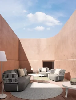 POLTRONA BIANCO/GRIGIO - PALMER