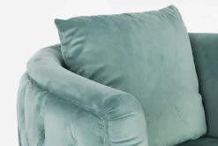 POLTRONA BLU TURCHESE - TENBURY