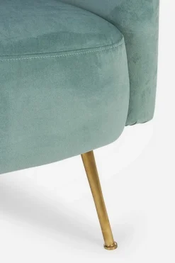 POLTRONA BLU TURCHESE - TENBURY