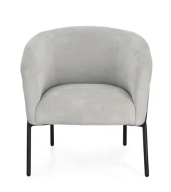 POLTRONA CAMILA GRIGIO CHIARO