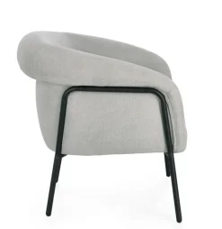 POLTRONA CAMILA GRIGIO CHIARO