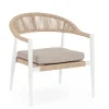 POLTRONA C-BR C-C JANDIA BIANCO/BEIGE