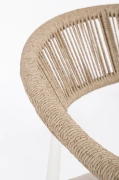 POLTRONA C-BR C-C JANDIA BIANCO/BEIGE