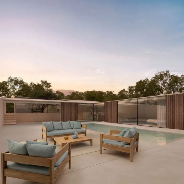 POLTRONA C-C KOBO AQUA - FSC